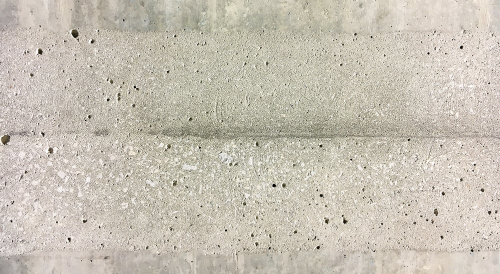 what are concrete surface voids?